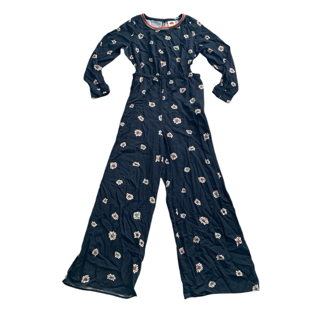 Anthropologie Farm Rio Cutout Jumpsuit in Floral Pattern - Picture 3 of 9